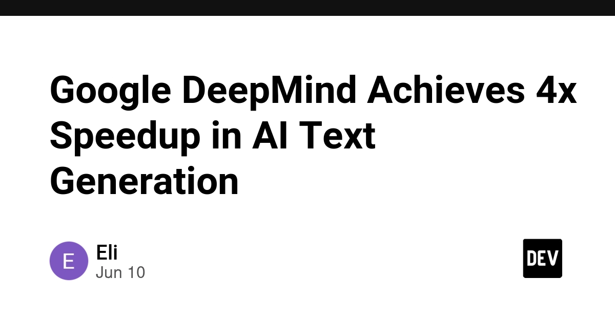 Google DeepMind-এর নতুন AI ৪ গুণ দ্রুত টেক্সট লিখবে, জানুন কী লাভ