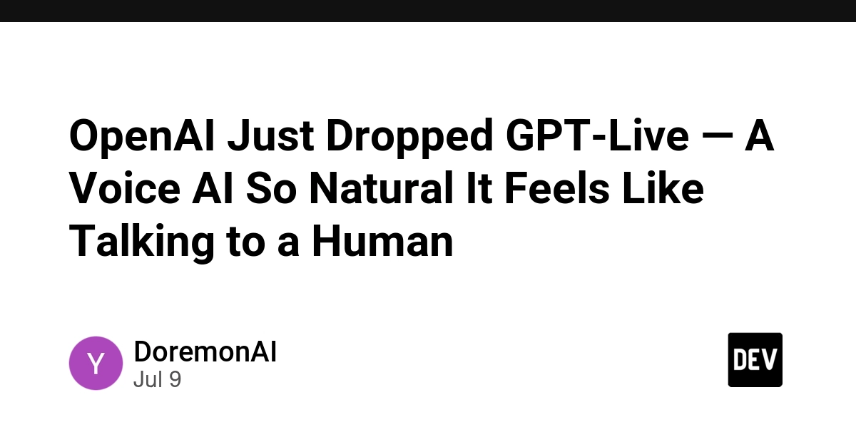 OpenAI-র GPT-Live এলো বাংলাদেশে, বাস্তব সময়ে কণ্ঠে কথা বলবে AI